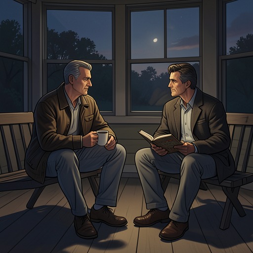Dan and Pete's Mutual Trust from "The Door into Summer". Dan and Pete's companionship is built through everyday care, tested by coercion and separation, and ultimately reaffirmed through a shared return and future.