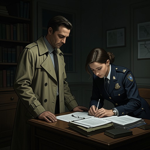 Truth Against Institutional Certainty from "The Cuckoo's Calling". Strike’s private inquiry challenges police assumptions without dismissing the value of forensic procedure.