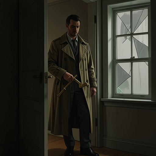 The Fatal Deception from "The Cuckoo's Calling". John Bristow’s investigation gambit conceals a history of violence and attempts to redirect suspicion toward another man.
