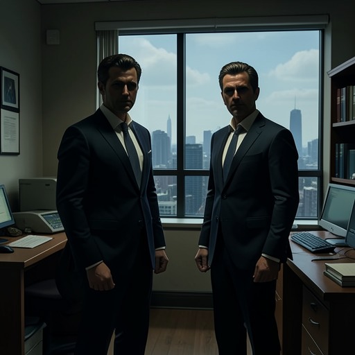 Yates and Dollinger’s Cover-Up from "The Innocent". This thread traces the agents’ old complicity, their growing fear of exposure, and their final decision to use violence.