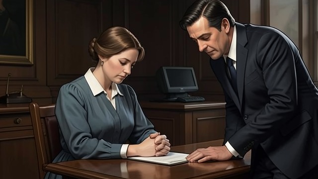 The Courtroom Exposure from "The Spy Who Came in from the Cold". Intimacy Turned into Proof Questions about money and love Karden asks whether Leamas supported Liz and whether she knew his plans.
