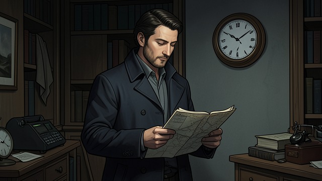 Instructions at Midnight from "The Spy Who Came in from the Cold". A Precisely Timed Route A guide directs them A German contact explains where to drive, when to approach the Wall, and how long the searchlight will leave them.