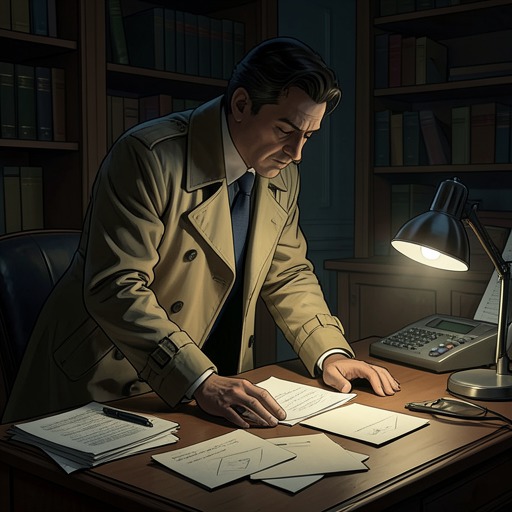 Fiedler’s Investigation from "The Spy Who Came in from the Cold". This thread traces Fiedler’s attempt to turn suspicious payments, restricted files, and historical clues into a case against Mundt.