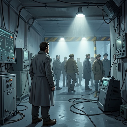 Fear and Performance at the Border from "The Spy Who Came in from the Cold". This thread traces how checkpoints, surveillance, and controlled crossings turn fear into a visible part of Cold War life.