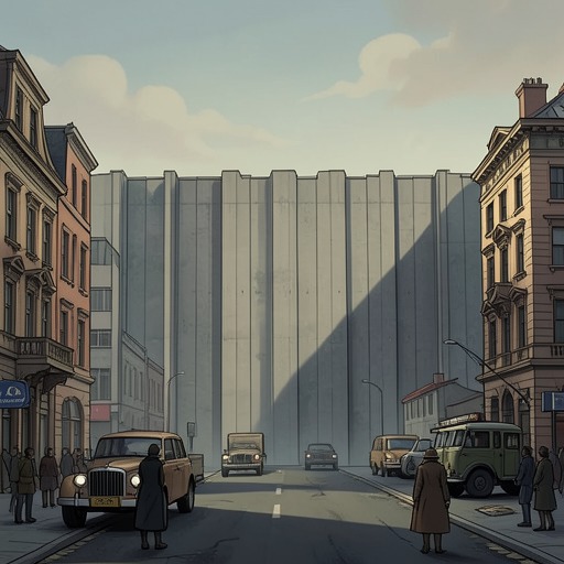 The Wall and Division from "The Spy Who Came in from the Cold". This thread traces the Berlin Wall from the novel’s political landscape into the final physical test of the characters’ loyalties and hopes.