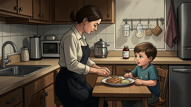 仁惠与智宇的羁绊,《素食者》中的场景。日常照料者 建立生活规律 仁惠一边经营化妆品生意、打理家务,一边抚养智宇。她安排他的饮食、药物和托儿照护,即使工作压力沉重,也尽量留出时间陪伴他。她的照料务实而持久,体现在那些让年幼孩子感到安心的日常琐事中。 陪伴在侧的母亲 智宇依赖母亲的照料,尤其在生病发烧、身体虚弱时更是如此。