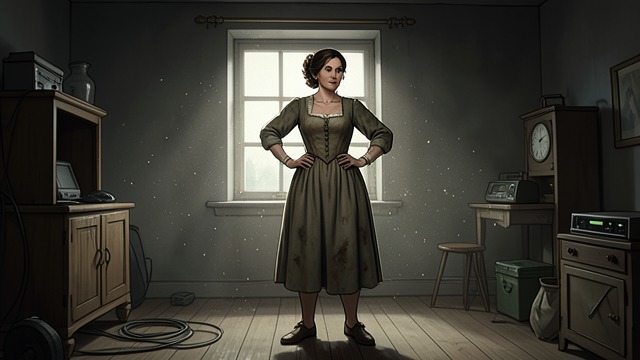 The Caretaker Returns from "To the Lighthouse". Entering the Empty Rooms Labor Mrs McNab comes to clean a house that has been left shut and neglected.