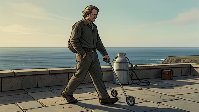 Mr Ramsay’s Terrace from "To the Lighthouse". Thought in Isolation Labor Mr Ramsay walks and measures his intellectual progress without speaking to his family. The solitude gives his doubts room to expand.