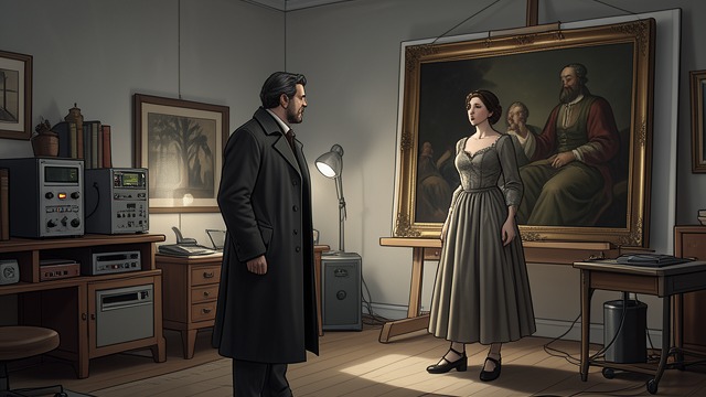 Bankes Sees the Picture from "To the Lighthouse". An Unlikely Viewer Examination William Bankes asks what Lily intends with the abstract forms.