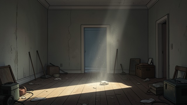 Light in the Empty House from "To the Lighthouse". A Beam Without Witnesses Passage The beam crosses deserted rooms and falls upon objects overtaken by neglect.