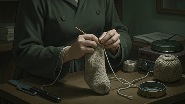 The Stocking for the Lighthouse Boy from "To the Lighthouse". Care Beyond the Family Gift Mrs Ramsay knits a stocking for the lighthouse keeper’s sick son.
