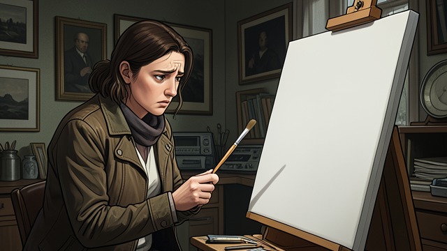 The Unfinished Canvas from "To the Lighthouse". A Vision Not Yet Made Composition Lily sees color and shape clearly but cannot easily transfer them to canvas.