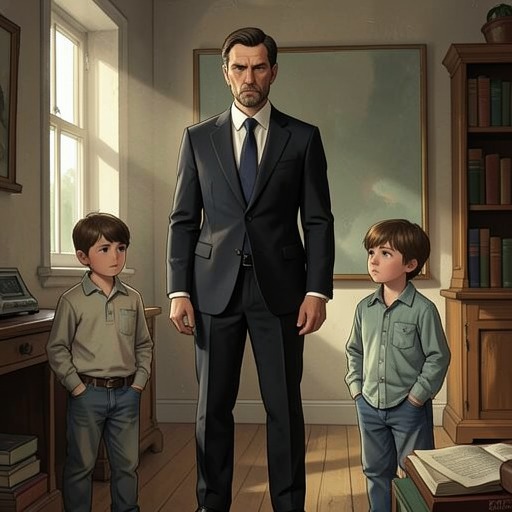 The Father’s Authority and the Children’s Resistance from "To the Lighthouse". Mr Ramsay’s commands produce enduring resentment, while the children’s resistance is complicated by love, dependence, and shared experience.