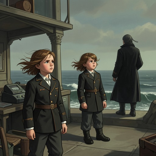 The Siblings’ Pledge from "To the Lighthouse". James and Cam form a temporary alliance against their father, but the voyage tests that solidarity with affection and conflicting perceptions.