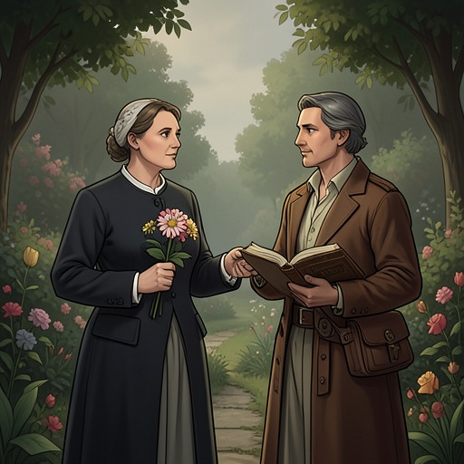 The Marriage of Mr and Mrs Ramsay from "To the Lighthouse". The Ramsays’ marriage alternates between emotional dependence, unspoken reservations, mutual admiration, and moments of wordless understanding.
