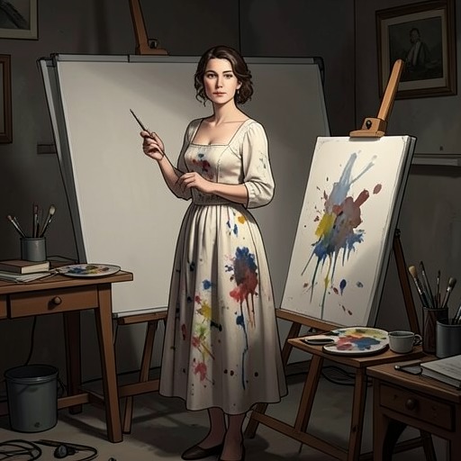 Lily’s Artistic Life from "To the Lighthouse". Lily develops from a painter intimidated by convention into an artist who completes her work on her own terms.