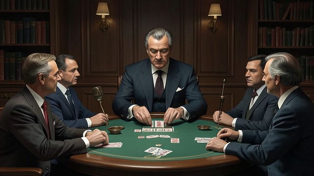 The Bank Is Opened from "Casino Royale". The Bank Is Opened Public procedure The croupier shuffles, players take seats, and Le Chiffre announces the opening bank.