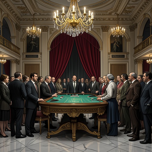 The Casino’s Economic Revival from "Casino Royale". This flow traces the commercial gamble to revive Royale and the way its success draws political money and dangerous players into the same resort.