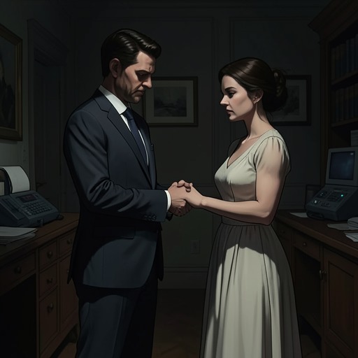 Compassion and Concealment from "Casino Royale". This flow traces the conflict between Bond’s trauma, Vesper’s guilt, and their attempts to comfort one another without confronting the full truth.