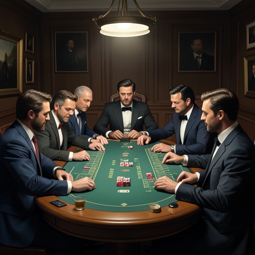The Baccarat Contest as Conflict from "Casino Royale". This flow examines how the formal rules of baccarat structure an escalating contest between calculation, exposure, and nerve.