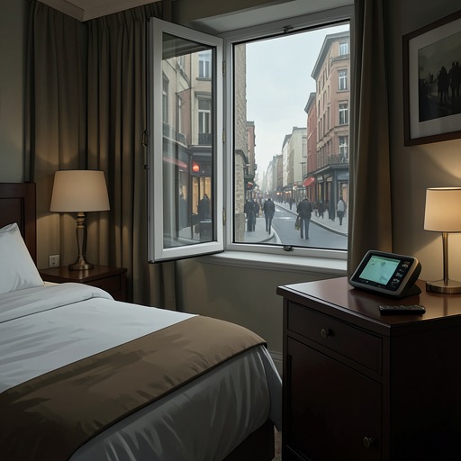 The Muntzes and the Listening Room from "Casino Royale". This flow traces the discovery of hotel surveillance and the wider lesson that Bond’s cover and room are already compromised.