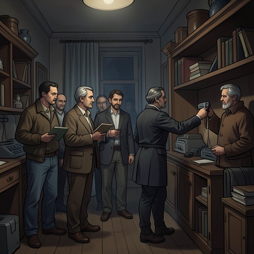 The Household’s Theft Economy from "Auerhaus". Shoplifting evolves from a means of keeping the household supplied into a shared technique that tests trust, fear, and moral justification.