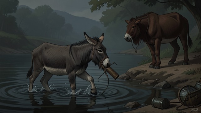 The Dangerous Retrieval from "The Last Battle". The Dangerous Retrieval Risk Assigned Shift sends Puzzle into the turbulent water to retrieve the Lionskin, invoking friendship and accusing him of selfishness…