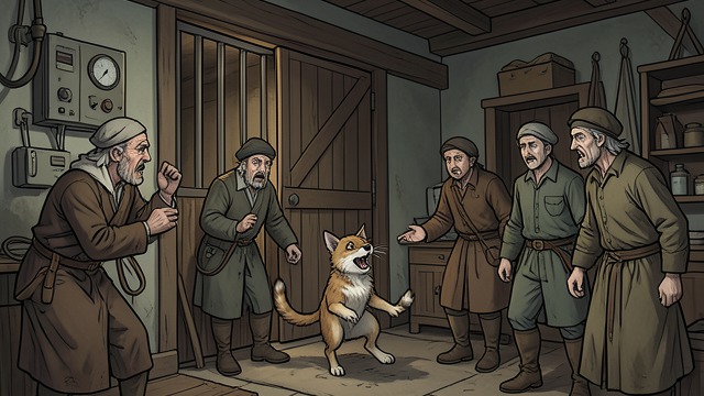 Ginger Cannot Speak from "The Last Battle". Ginger Cannot Speak Language Collapses Ginger emerges from the stable making only frightened cat noises.