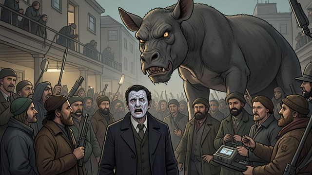 A Witness Enters from "The Last Battle". A Witness Enters A Calculated Test Ginger confidently volunteers to enter, apparently expecting to emerge with a story that supports the conspiracy.