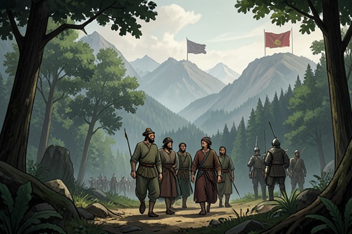 多贡山区抵抗战 from "The Deer King". The Toga Mountain resistance was a nearly two-year campaign in which Van and the Lone Antlers fought the advancing Zolian forces to influence the terms of the…