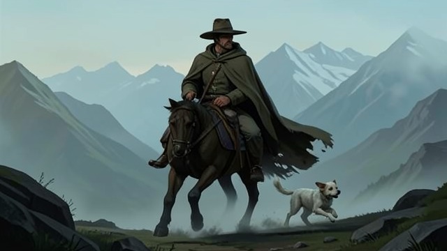 The Road Home from "The Deer King". Returning as an Outsider Reluctant approach Makokan rides toward his mountain home with Hohsalle, resisting the return even as familiar landscapes stir grief…