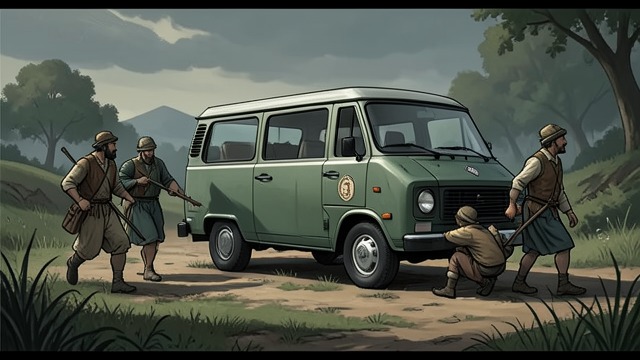 The Cave’s Unfinished Mystery from "The Deer King". A Designed Diversion Van is held back The Rochai approach from an unexpected direction and seem to keep Van occupied while Yuna is taken elsewhere.