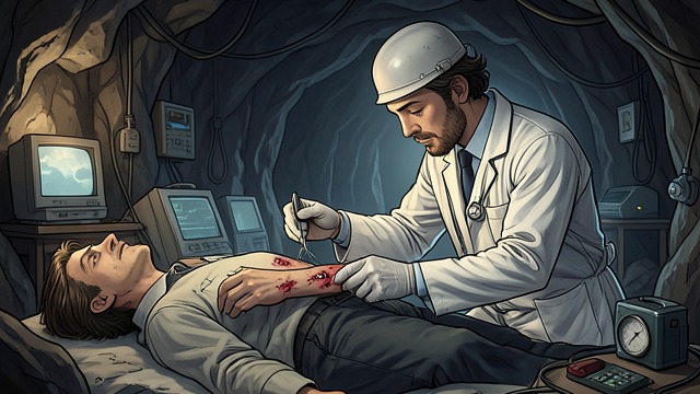 盐矿灾难,《鹿王》中的场景。搜寻死者 霍萨尔检验证据 霍萨尔在尸体上发现咬痕和皮疹,怀疑这是黑狼热病——一种与奥塔瓦勒昔日灾难有关的疾病。 失踪的囚犯 一条断裂的锁链表明有一名囚犯逃脱了。档案确认此人是范后,这场灾难便将医师的调查与一名可能掌握抵抗关键的生还者联系起来。