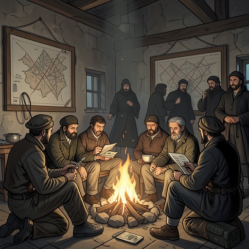 The Fall of Otawalle Remembered from "The Deer King". The ancient kingdom’s response to Black Wolf Fever becomes both a warning about epidemic danger and a source of present political memory.