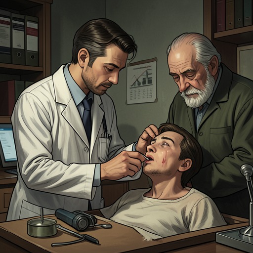 Hohsalle and Limuelle from "The Deer King". The physician’s bond with his grandfather is tested when experience, experimentation, and responsibility converge around critically ill patients.