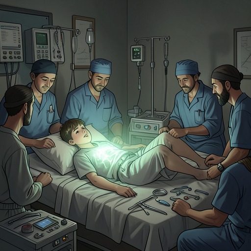 Olimu’s Survival and Cost from "The Deer King". Olimu survives the fever through a risky treatment, while the family must reckon with the physical and emotional consequences of that rescue.