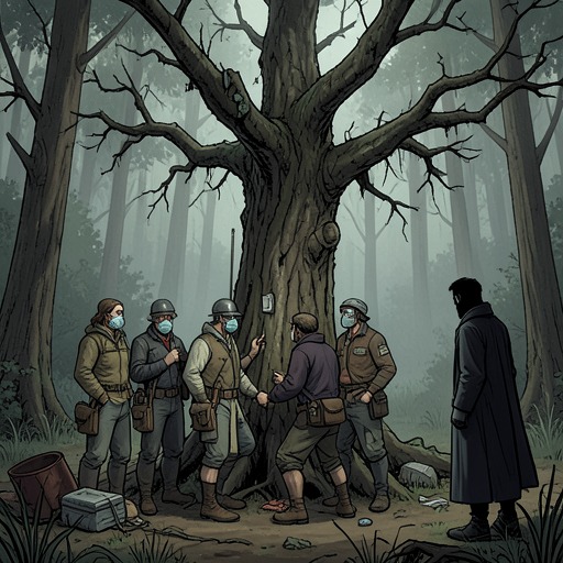 The Disease Behind the Rumors from "The Deer King". The story’s disease thread moves from a local mine tragedy through a royal attack to a question about transmission, resistance, and human control.