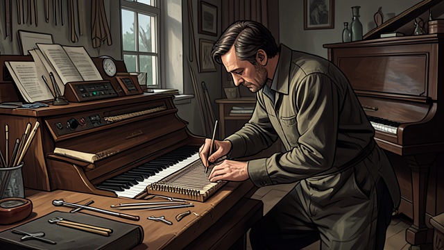 Giving Up the Concert Career from "Blind Willow, Sleeping Woman". A Different Kind of Music Work From pianist to tuner He abandons the pursuit of professional performance and becomes a piano tuner.
