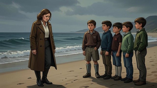 The Missing Surfer from "Blind Willow, Sleeping Woman". The Hope of Recognition A possible trace of Takashi The boys describe a Japanese surfer missing his right leg. Sachi knows the detail matches her son’s injury.