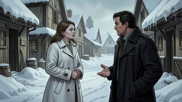 The Long Winter from "Blind Willow, Sleeping Woman". A Future Sealed in Ice Separation inside marriage The Ice Man speaks with locals while his wife becomes numb and isolated.
