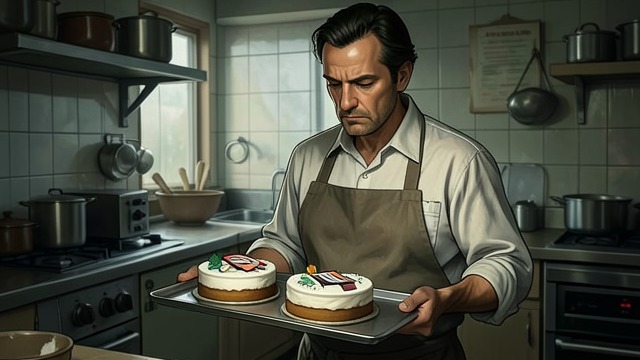 A New Recipe from "Blind Willow, Sleeping Woman". An Entrant Takes the Challenge Craft and confidence The narrator, who takes confectionery seriously, creates a contemporary cake based on Sharpies.