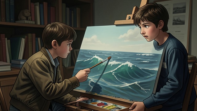 K’s Gift for Painting from "Blind Willow, Sleeping Woman". A Friend Worth Protecting Contrasting boys K is frail and struggles in school, while his friend is athletic and admired.