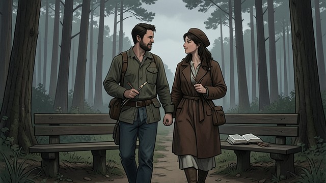 A Life with Nothing to Do from "Blind Willow, Sleeping Woman". Exile’s Quiet Promise A peaceful routine The couple walk, paint, study Greek, and make love without hiding from spouses or catching trains.