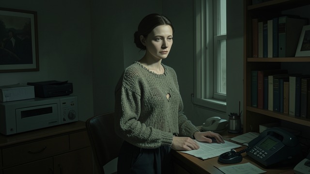 一段关系的结束,《盲柳与睡女》中的场景。逐渐变硬的心 一场苦涩的争吵 女服务员与交往多年的男友发生争吵,她内心仿佛有什么东西变得坚硬起来。此后,两人都没有给对方打电话。 毫无安排的生日 她本希望那晚能休息,但同事病倒了。庆祝活动取消,似乎也契合了她迈入成年期时的不确定感。