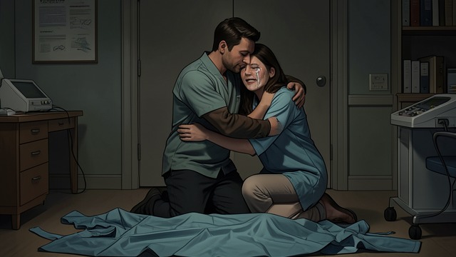 A Family Embrace from "Blind Willow, Sleeping Woman". A Relationship Beyond Explanation Old demands revisited The tuner and his sister discuss how he wanted her to understand him without explanations.