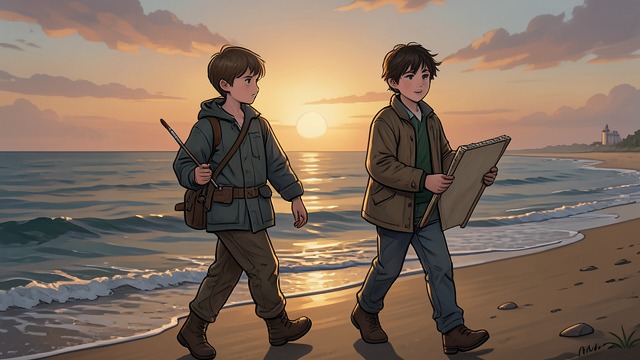Brothers by Choice from "Blind Willow, Sleeping Woman". A Protective Friendship The stronger companion The seventh man grows up beside K, a frail boy with a speech impediment and an exceptional gift for painting.