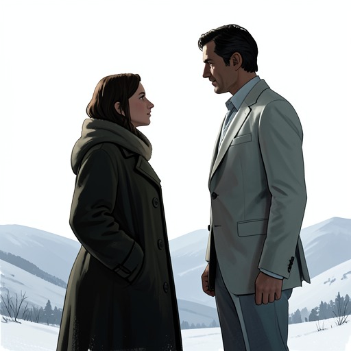 The Ice Man’s Wife from "Blind Willow, Sleeping Woman". A young woman’s love for the Ice Man becomes a marriage of isolation, then a journey that leaves her stranded in his world of preserved past.