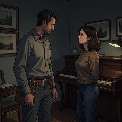 The Piano Tuner and His Sister from "Blind Willow, Sleeping Woman". The piano tuner’s meeting with a lonely woman prompts a long-avoided reconciliation with his sister, whose illness creates a chance to reconnect.