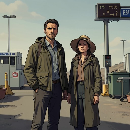 Izumi and the Narrator’s Flight from "Blind Willow, Sleeping Woman". An affair drives Izumi and the narrator to abandon their families for Greece, where displacement and loss dissolve their confidence in their shared life.
