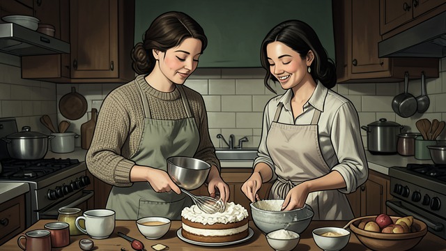A Farewell Cake from "Always and Forever, Lara Jean". A Farewell Cake A sister’s favorite Lara Jean Covey suggests baking Margot Song’s favorite lemon cake before leaving for Beach Week.